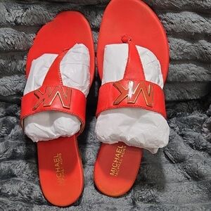 Michael Kors Bold Red Sandals